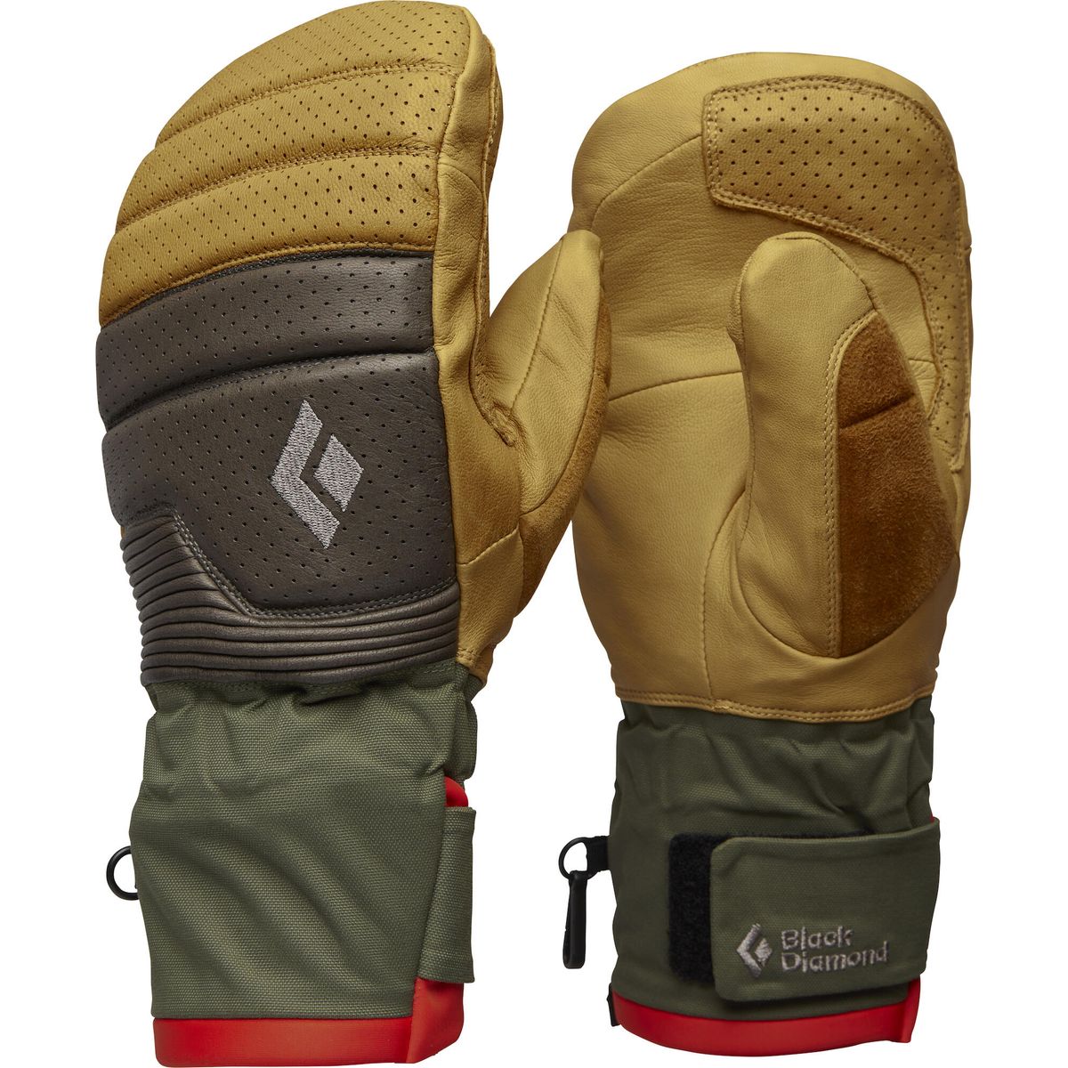 Black Diamond Progression Mitts beeswax-walnut (9655) MED BD8010989655MED1