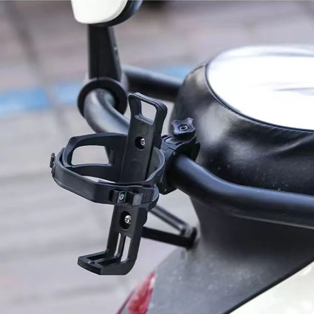 INF Schnellspanner Fahrrad Flaschenhalter - Multifunktionaler Wasserbecherhalter