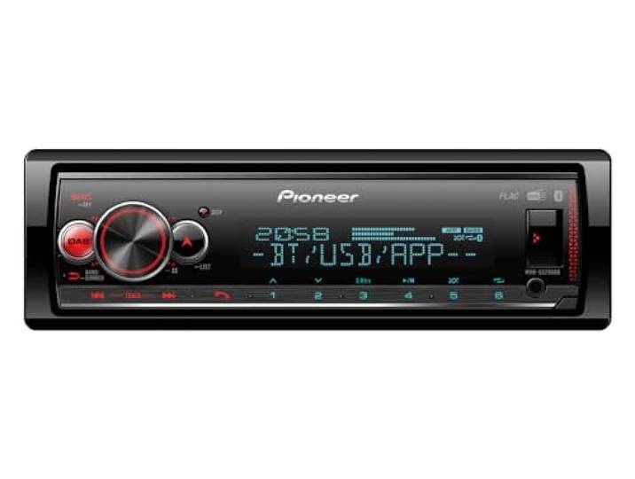 Pioneer MVH-S520DAB 1DIN Autoradio met Bluetooth, DAB+, USB en Bluetooth