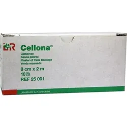 CELLONA Gipsbinden 8 cmx2 m 10 St