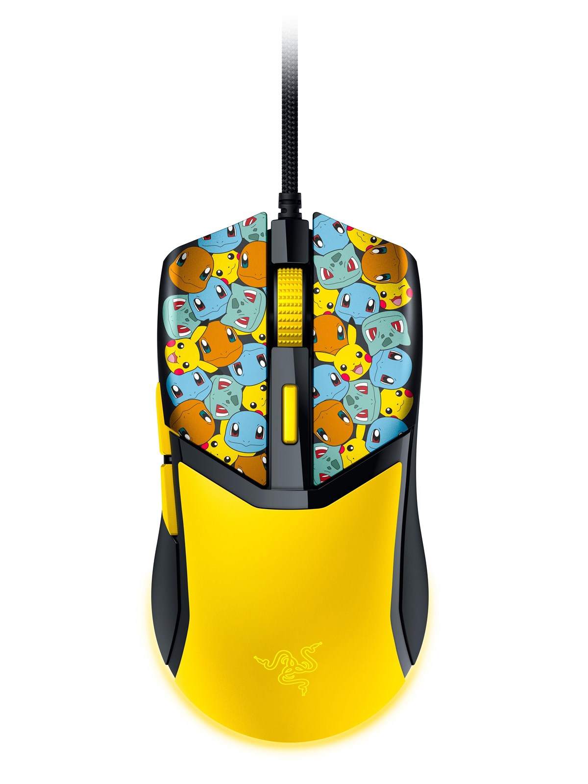 Razer Cobra Wired - Pokémon Kanto Starters Edition - Gaming Maus (Gelb)