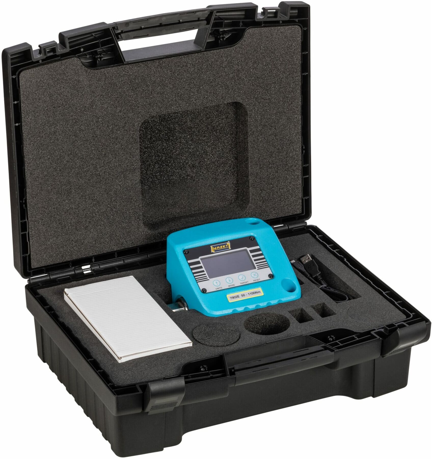 HAZET Drehmoment-Prüfgerät, elektronisch, 100 - 1000 Nm 7902E Nm min-max: 100 - 1000 Nm)