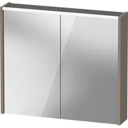 Duravit Spiegelschrank mit LED-Beleuchtung „D-Code“ 80 × 70 × 14,8 cm