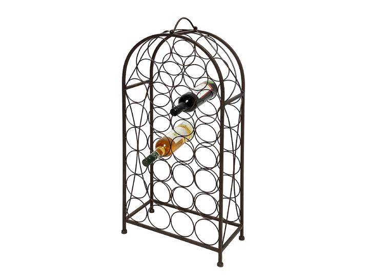 Casiers bouteilles Tokom lot de 2 42 x 87 x 20cm Marron