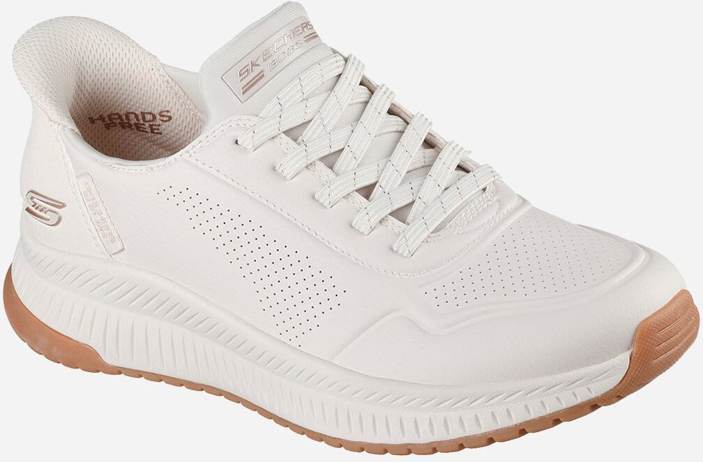 Skechers Slip-ins Bobs Squad 4 W - Scarpe Sneakers - Donna - Bianco 36