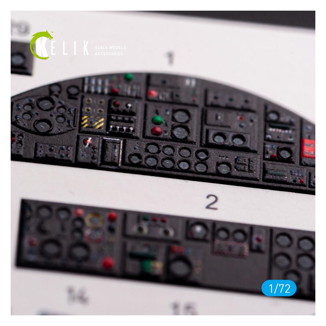 Kelik Handley Page Victor B Mk2 interior 3D decals for Airfix kit (K72065)