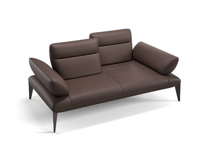 2-Sitzer Couch LAZIO Ledersofa