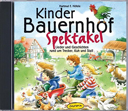 Höfele, Hartmut E. - Kinder-Bauernhof-Spektakel (CD): Lieder und Geschichten rund um Trecker, Kuh und Stall - Preis vom 15.10.2026 23:06:25 h