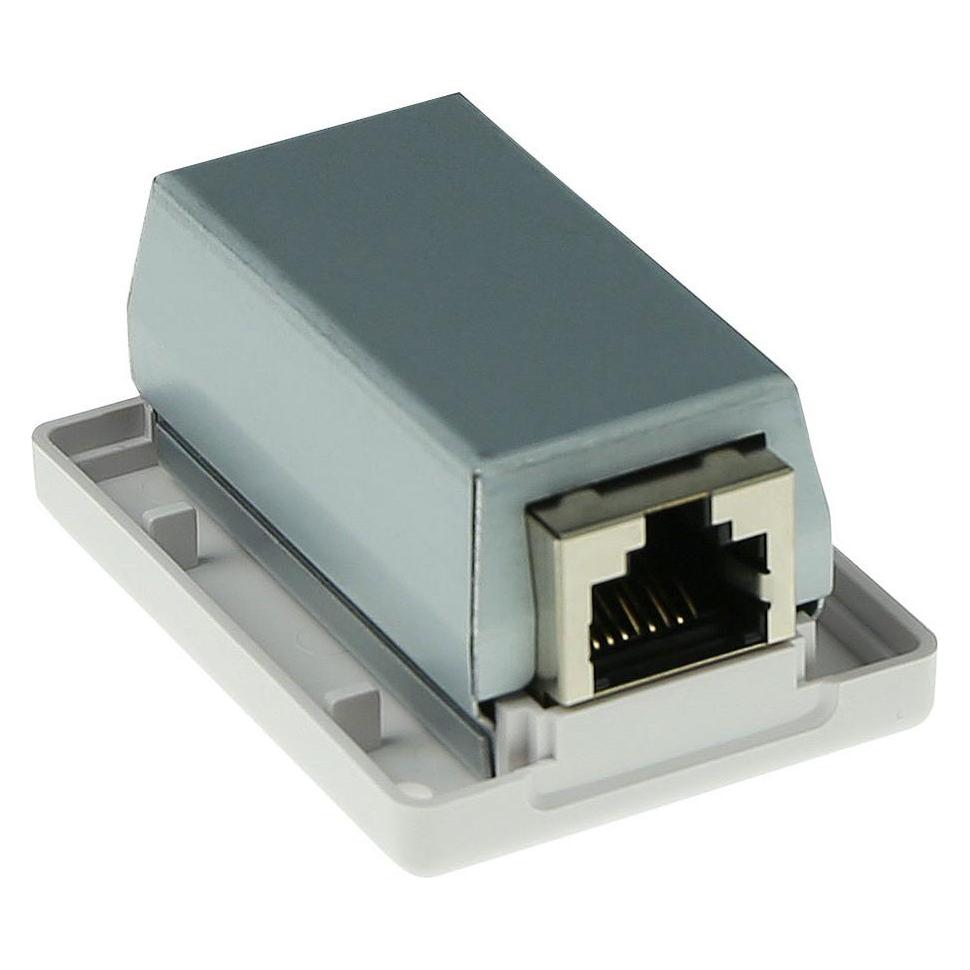 ACT Surface mounted box shielded 1 ports CAT6. Type: CAT6 Wall mountbox c6 1p shielded (FA6005)