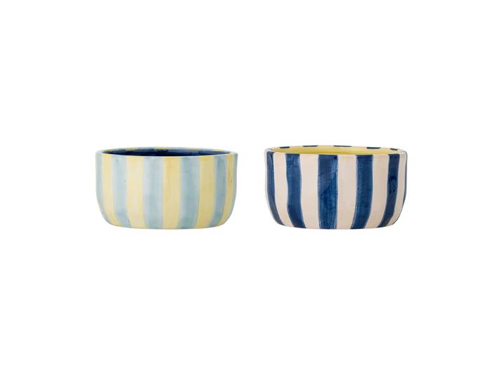Bloomingville - Phoenix Schale, Ø 13 x H 7 cm, multi (2er-Set)
