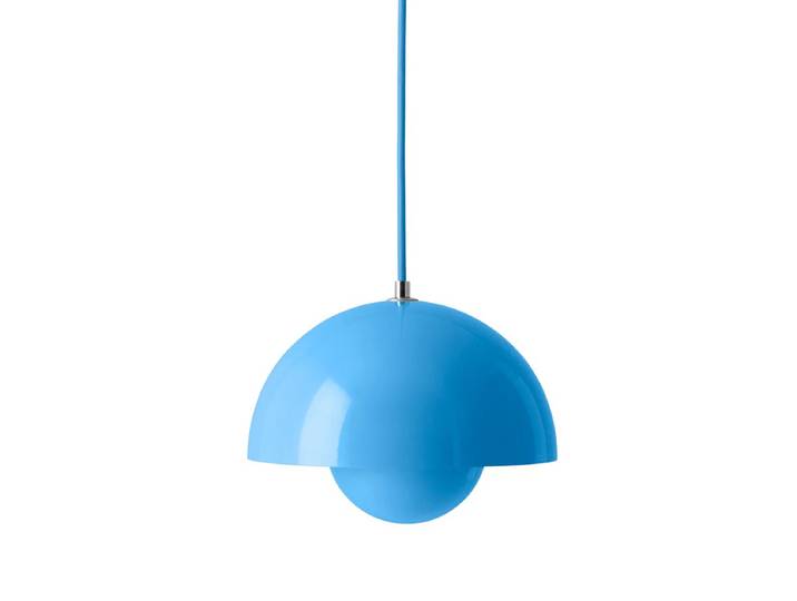 &Tradition - FlowerPot Pendelleuchte VP1, swim blau