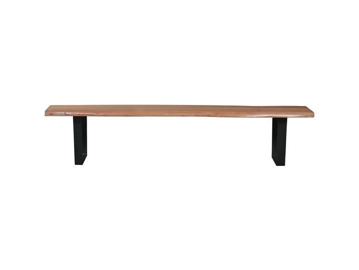 Bank Kalun natur/schwarz Akazie B 150 H 46 cm - Bank
