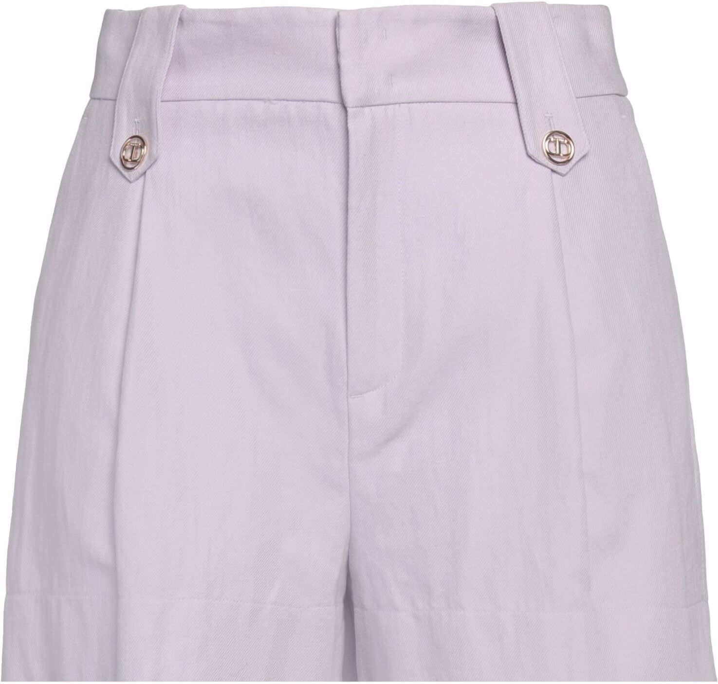 Twinset Pantalones cortos y bermudas Mujer Lila 42 Mujer