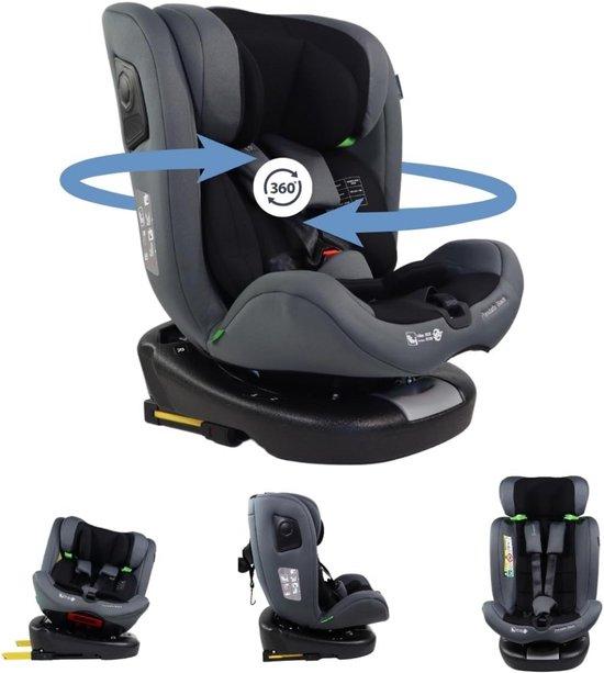 Kindersitz für das Auto - Autositz - Kindersitz - Sitzverhöhung - Autositz für 3 Jahre oder älter - Schwarz