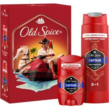 Old Spice Captain Gift Set coffret . Captain Gift Set