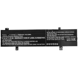CoreParts MBXAS-BA0189 Notebook-Ersatzteil Akku (1 Zelle, 3500 mAh), Notebook Akku, Schwarz