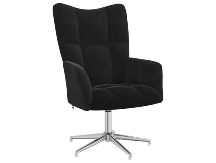 vidaXL Relaxsessel Schwarz Samt