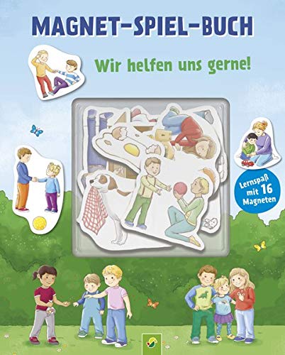 Magnet-Spiel-Buch Wir helfen uns gerne!: Lernspaß mit 16 Magneten - Preis vom 09.10.2026 07:28:09 h