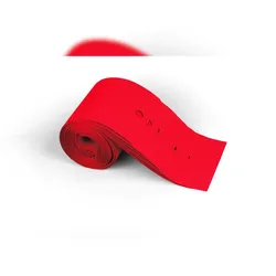 KS Handel 24 Ersatzlamellen 250 cm lang individuell kürzbar Lamellenvorhang (Rot 20er Set)