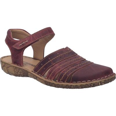 Sandale JOSEF SEIBEL "Rosalie 33, orchidee", Damen, Gr. 38, rot (orchidee), Obermaterial: 100% Rindsleder Leather cow., Schuhe Sandale