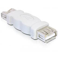 Delock USB 2.0 Adapter [1x USB-A Buchse - 1x USB-A Stecker] 65012 0 mm