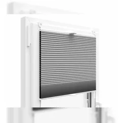 KS Handel 24 THERMO WABENPLISSEE 100% VERDUNKELND
FALTROLLO JALOUSIE (Hellgrau PM04, 25x100 cm)
