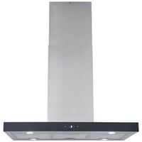 Cara (CH44199IX-21), Dunstabzugshaube edelstahl/schwarz, 90 cm