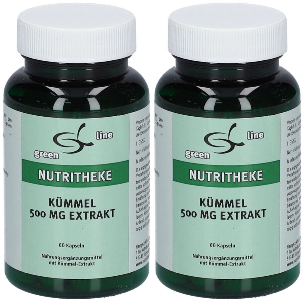 Kümmel 500 mg Extrakt Kapseln 2x 2x60 St