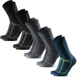 DANISH ENDURANCE Laufsocken Long Distance Running Crew, Größe 43-47 in Bunt Bunt