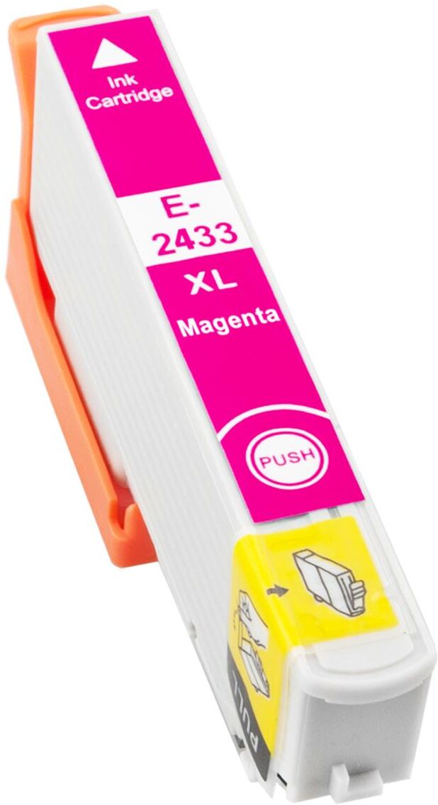 Cartucho de tinta compatible Epson T2433/T2423 (24XL) C13T24334010/C13T24234010 - Magenta