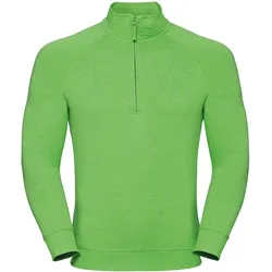 Russell Men's HD Quarter Zip Sweat, green marl, S