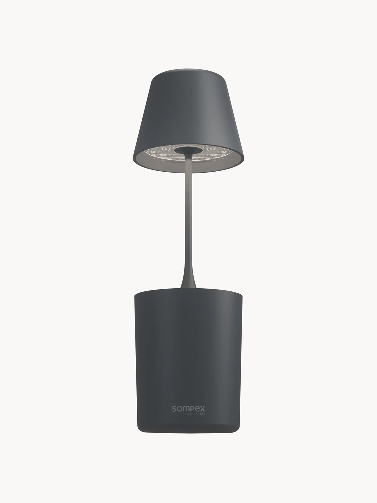 Sompex Dimbare LED tafellamp Peeky rond