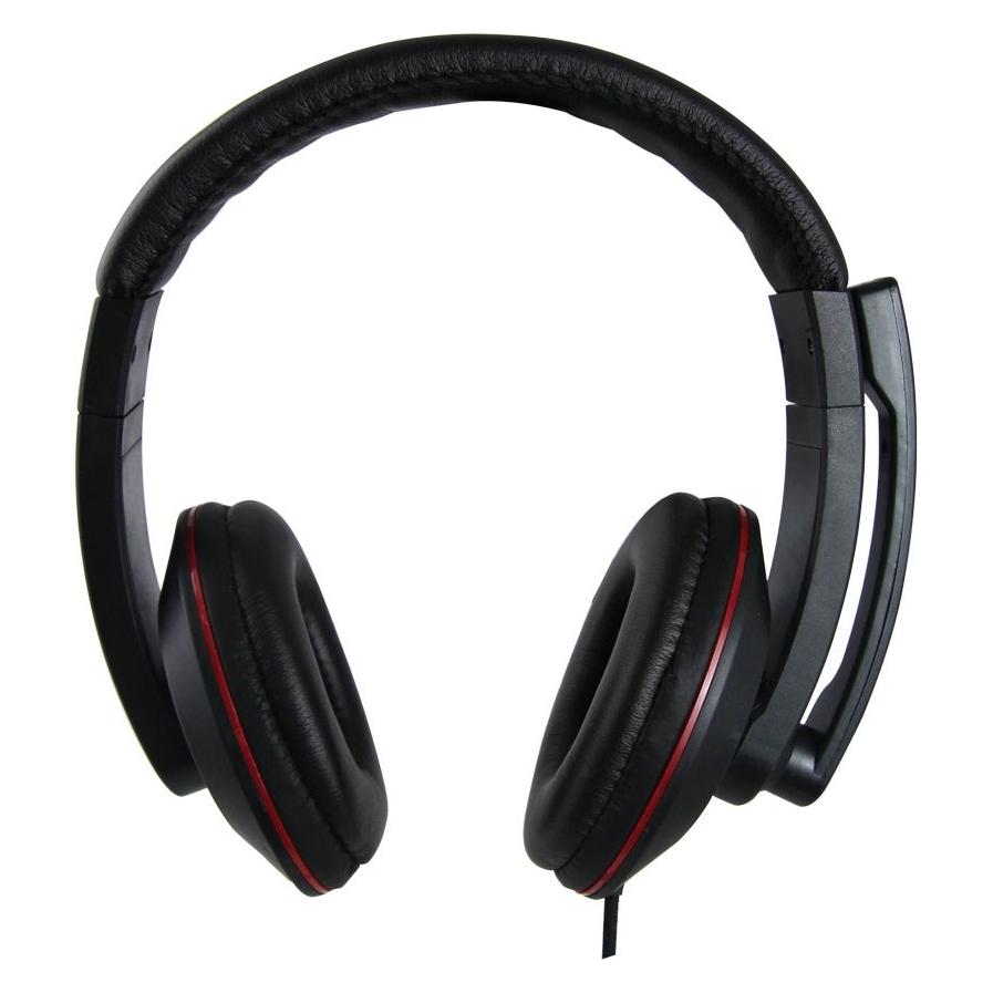 Esperanza EH118 Kopfhörer & Headset Kabelgebunden Kopfband Anrufe/Musik Schwarz Rot (Kabelgebunden) (EH118)