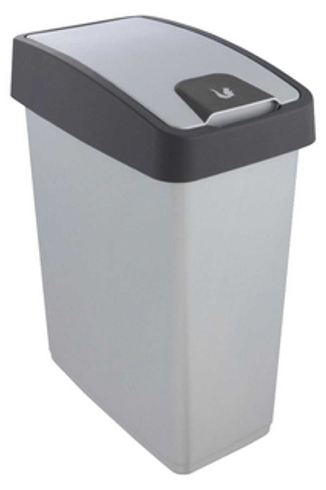 Keeper Vuilnisbak Magne 25 liter Zilver/Grijs
