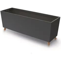Prosperplast, Blumentopf, URBI CASE Blumentopf - Anthrazit (77 x 23.50 x 30 cm)