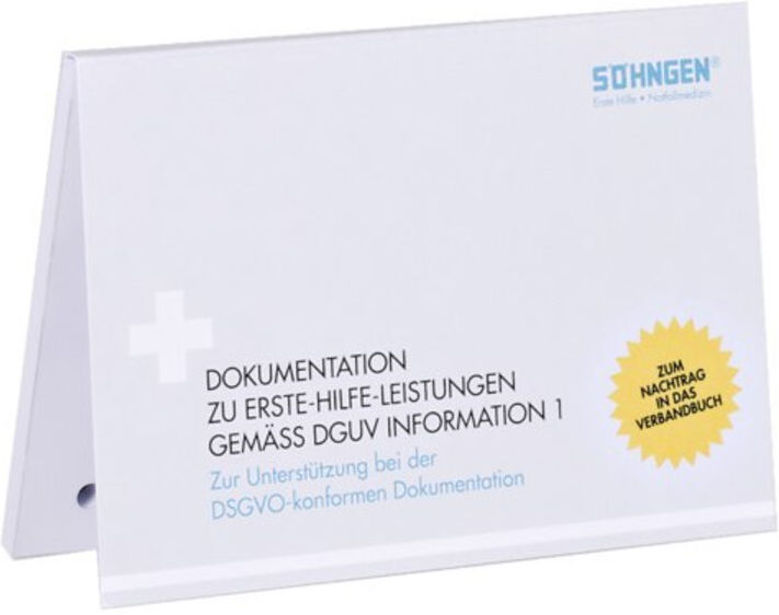 Notfall-Versogungs- nachweis, 50 Blatt ; SÖHNGEN (8001019)