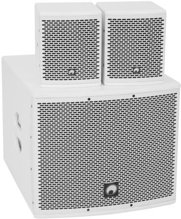 Omnitronic 20000728 altoparlante Bianco Cablato 130 W