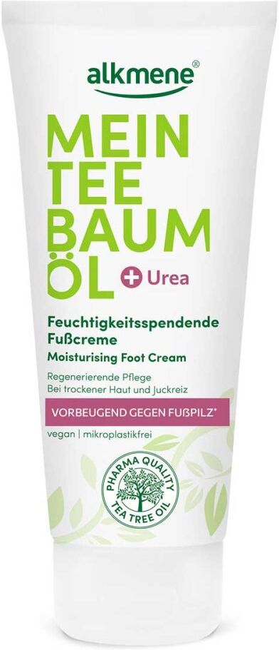 Alkmene Mein Teebaumöl Feuchtigkeitsspendende Fußcreme 100ml