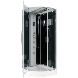 AcquaVapore D37-13L0 Dusche Duschtempel Komplett Duschkabine 90x90