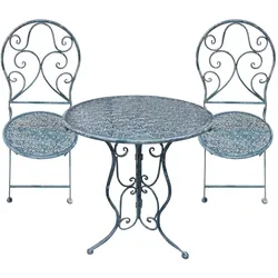 HTI-Living, Gartentisch + Balkontisch, Tischgruppe (60 x 70 cm)