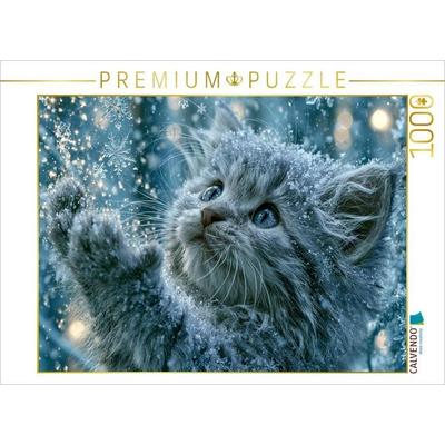 CALVENDO Puzzle Winterzauber entdecken | 1000 Teile Lege-Größe 64x48cm Foto-Puzzle für glückliche Stunden