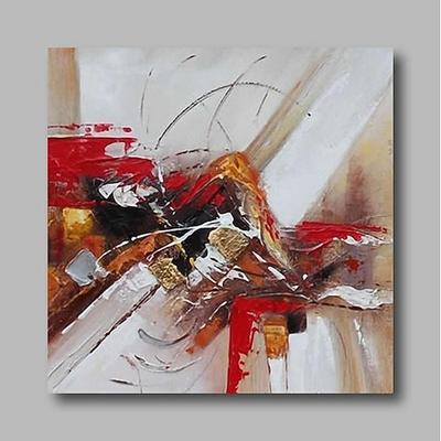 Ölgemälde handgemachte handbemalte Wandkunst abstrakte Dekoration Dekoration gestreckter Rahmen fertig zum Aufhängen