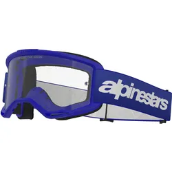 Alpinestars, Herren, Sportbrille, Goggle Vision 3 Wordmark Blu (Blau Klar, Blau Klar), Blau