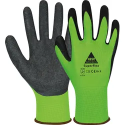 HASE 508610 7 - Montagehandschuhe, Superflex Green, Gr. 7