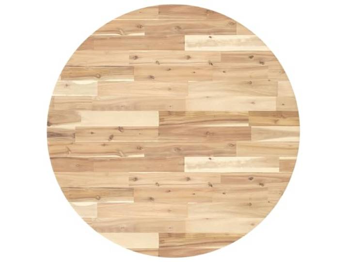 vidaXL Tischplatte Rund Ø90x2 cm Massivholz Akazie