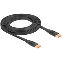 DisplayPort Flachbandkabel 8K 60Hz schwarz, 3 Meter