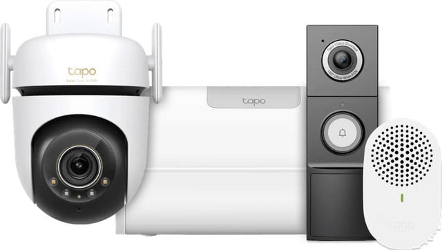 TP-Link Tapo C530WS Beveiligingscamera met H500 CentralHub en D235 Smart Battery & Wired Deurbel