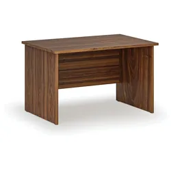 Bürotisch PRIMO WOOD, 120x80 cm, Nussbaum