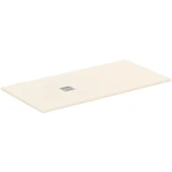 Ideal Standard Rechteck-Brausewanne Ultra Flat S + Sand 1600x800 mm Ablauf 55 cm Mitte/Seite