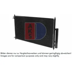 Kondensator Klimaanlage AKS DASIS 512028N für Honda Accord VII